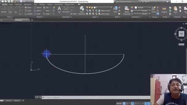 Ellipse, Elliptical Arc, ID & Limits Command In AutoCAD 2019,Explained in Detail in Hindi смотреть онлайн