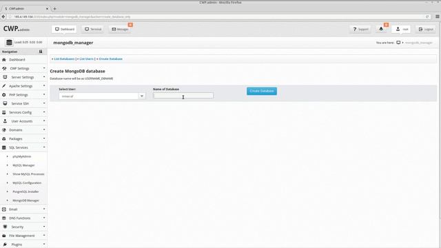 MongoDB Database Manager and Installer for CentOS WebPanel смотреть онлайн