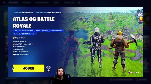COMMENT JOUER MAP CHAPITRE 1 DE ATLAS CREATIVE SUR FORTNITE CREATIF 2.0 - CODE MAP смотреть онлайн