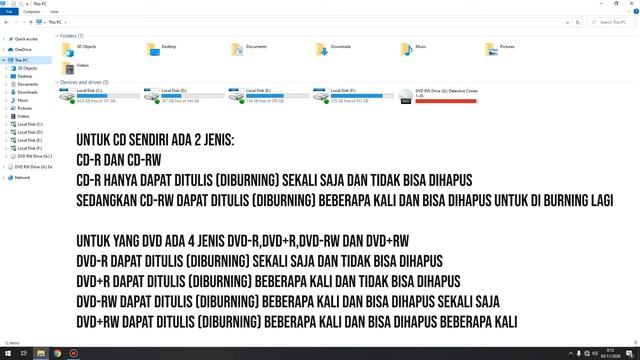 Cara Hapus File Atau Format CD Maupun DVD смотреть онлайн
