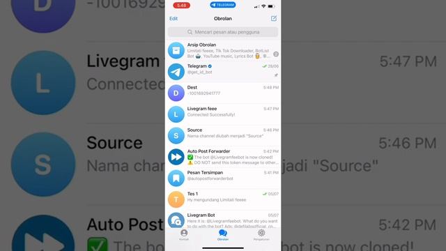 Tutorial Auto Forward Bot Telegram Autopost Message to Telegram Channel смотреть онлайн