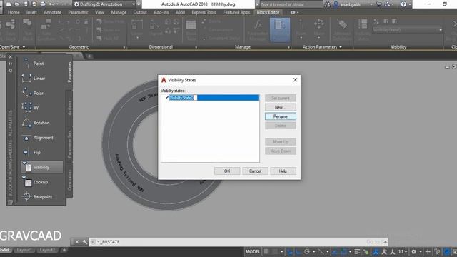 How to make a dynamic block in autocad 2023 | dynamic block bearing смотреть онлайн
