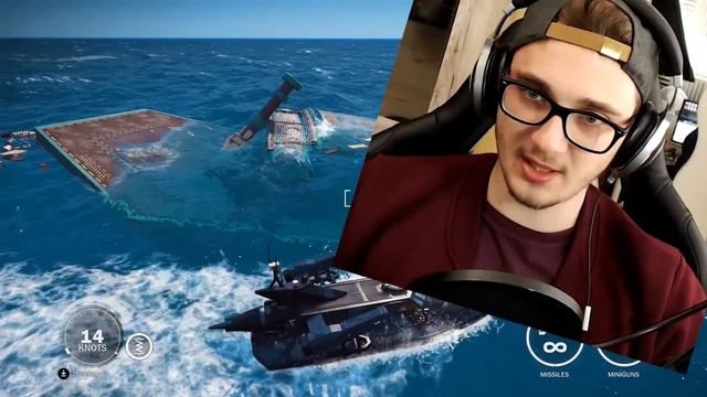 NEW BATTLESHIP IN JUST CAUSE 3 :: Just Cause 3 Bavarium Sea Heist!! смотреть онлайн