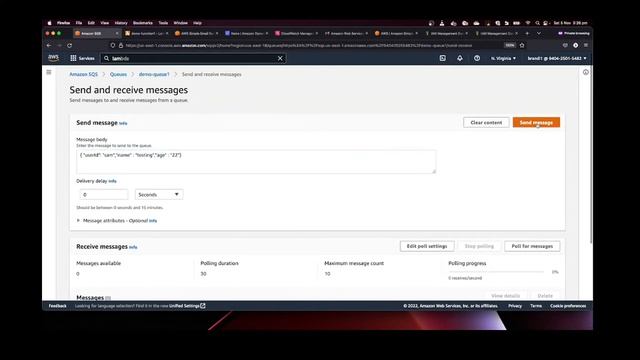 AWS SQS + Lambda + SES смотреть онлайн