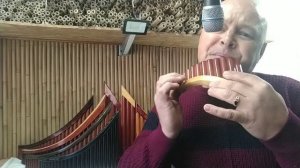 Панфлейта 11 трубок. На что она способна? Игорь Карпенко.Изготовление панфлейт."The Lonely Shepherd