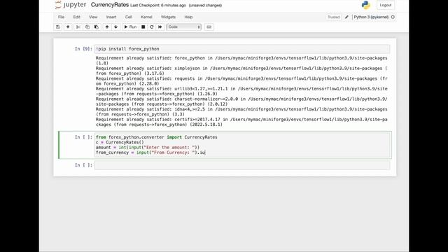 Tutorial 2: How to code your own Real Time Currency Converter on Python смотреть онлайн