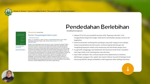 Panduan Ibu Bapa Berinteraksi Dengan Anak Mengenai Isu Palestin смотреть онлайн