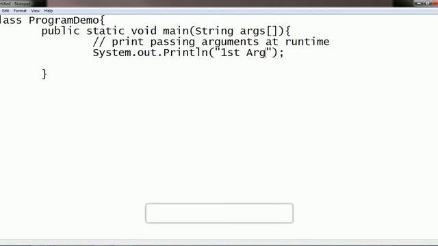 what is use of string args[] in java Example | Program | Interview Question смотреть онлайн