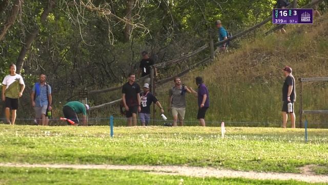 James Conrad Aces Hole 16 at the 2021 Disc Golf World Championships | Gatekeeper Media смотреть онлайн