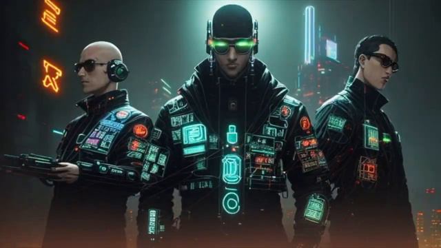 CYBER-MONK TO CYBER-PUNK ( #midjourney AI art ) смотреть онлайн