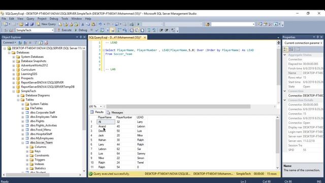 SQL Tutorials - 29.LEAD and LAG in SQL смотреть онлайн