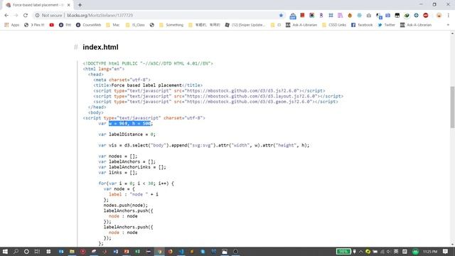 VS Code and D3(JavaScript) Plot Force Directed Graph (1/2). 教程如何生成力引导图 (1/2) смотреть онлайн