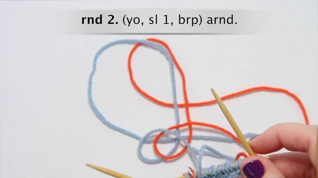 How to Knit Two Color Brioche Rib in the Round | Hands Occupied смотреть онлайн