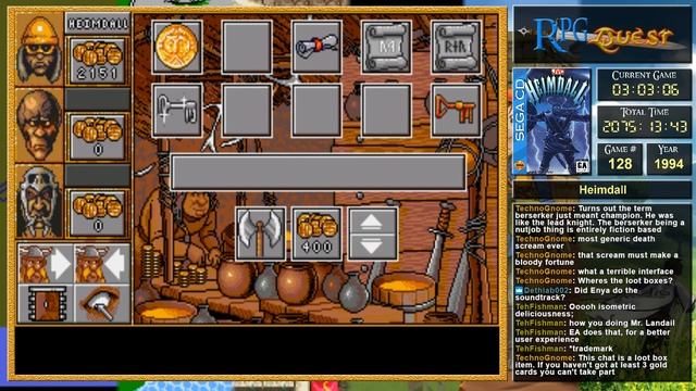 RPG Quest #128: Heimdall (Sega CD) Part 1 смотреть онлайн