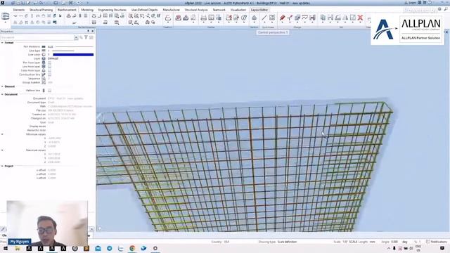 How to reinforce wall reinforcement with ALLTO PythonParts version 4.1 | by My Nguyen смотреть онлайн