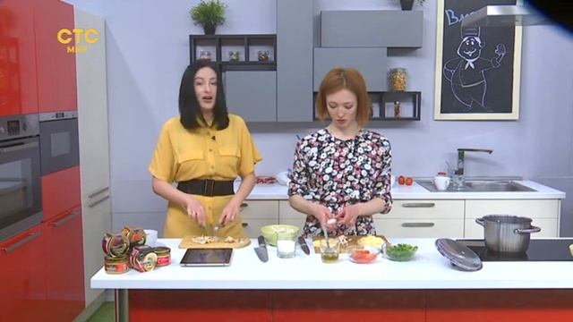 С хумусом можно приготовить даже пиццу! смотреть онлайн