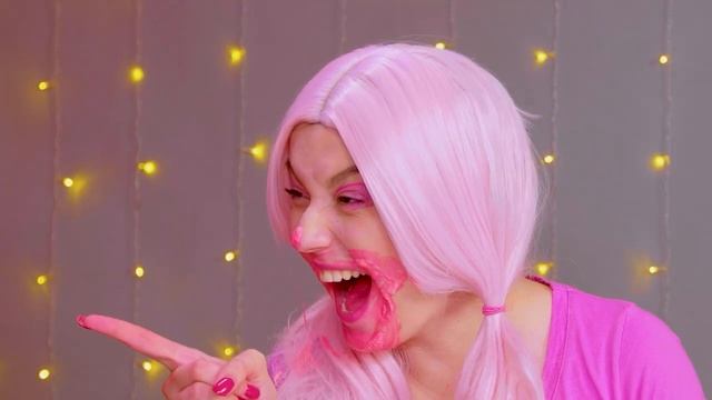 Челлендж с едой «Розовое или Черное» с DaRaDa Challenge