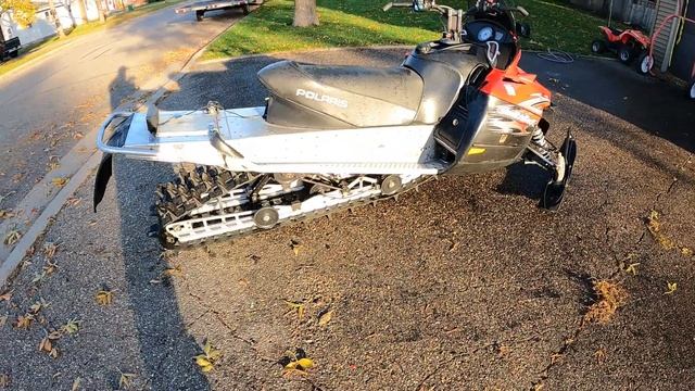 2007 POLARIS SWITCHBACK 600 HO IQ CFI WALK AROUND смотреть онлайн