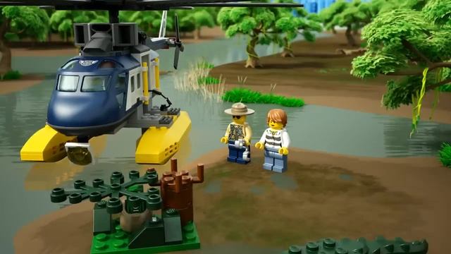 LEGO City - 60067 Переслідування вертольотом смотреть онлайн