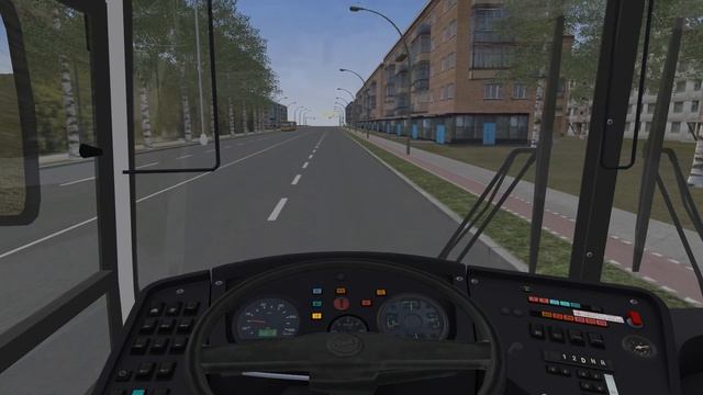 Omsi 2 Обзор г. Киев на автобусе ЛиАЗ 5256.36 смотреть онлайн