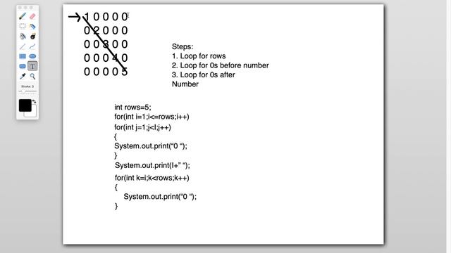9.Number patterns in java - Program to print number pattern with for loop смотреть онлайн