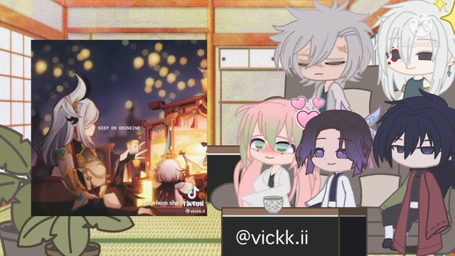 Hashira R To Future Hashira As Genshin Impact Characters // P2/4 // Fouhiroyu