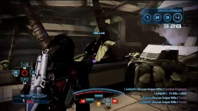 ME3 Male Quarian Infiltrator (Krysae Sniper Rifle) смотреть онлайн