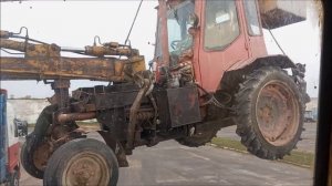 Вы такой трактор Т-16 точно не видели Автоподъёмник на самоходном шасси