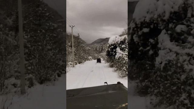 Акармара. Водопад Великан. Ткуарчал. Джипинг. Абхазия. Зима. смотреть онлайн