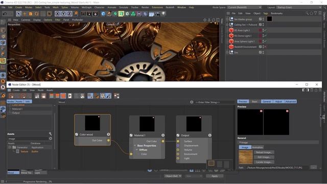 Redshift Texturing Basics in Cinema 4D #Nodevember смотреть онлайн