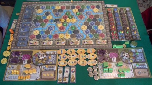 Терра Мистика - играем в настольную игру, board game Terra Mystica смотреть онлайн