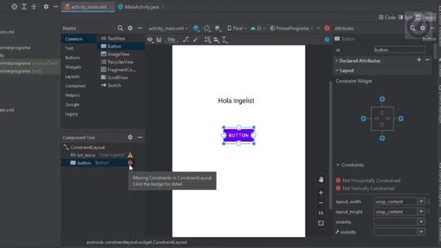 ¿QUÉ ES ConstraintLayout en ANDROID STUDIO y cómo funciona? смотреть онлайн