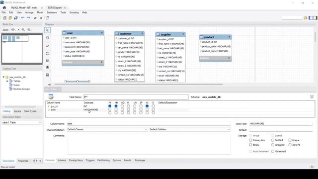 Database task 13 | create a table for storing information on products | Java Institute | 1st year смотреть онлайн