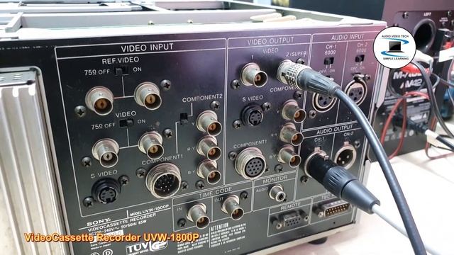 Video Cassette Recorder Sony UVW-1800P : Overview.