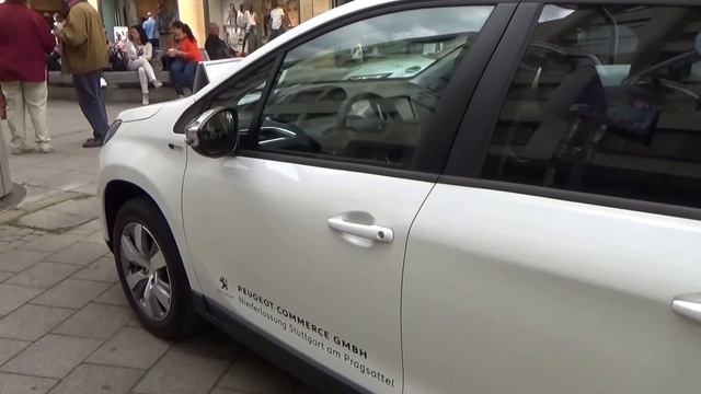 2015, Peugeot 2008 Style PureTech 110, Exterior And Interior, Auto Show Stuttgart-City Mobil 2015