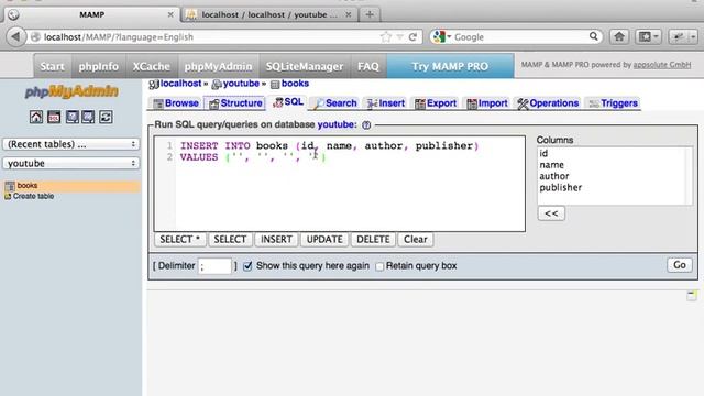 JDBC Tutorial - P6 - SQL Insert смотреть онлайн