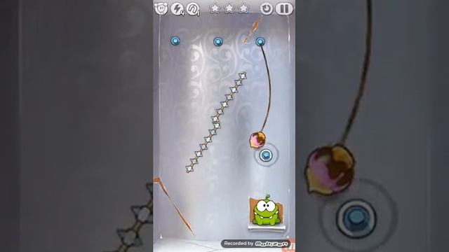 Cut the rope free foil box level 24 game play. смотреть онлайн