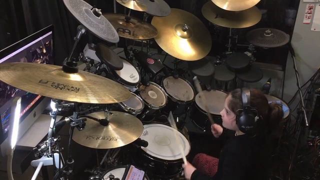 Mark Ronson - Uptown Funk [DRUM COVER] by Arianna Markovski - Peters Private Drum Lessons 05-2020 смотреть онлайн
