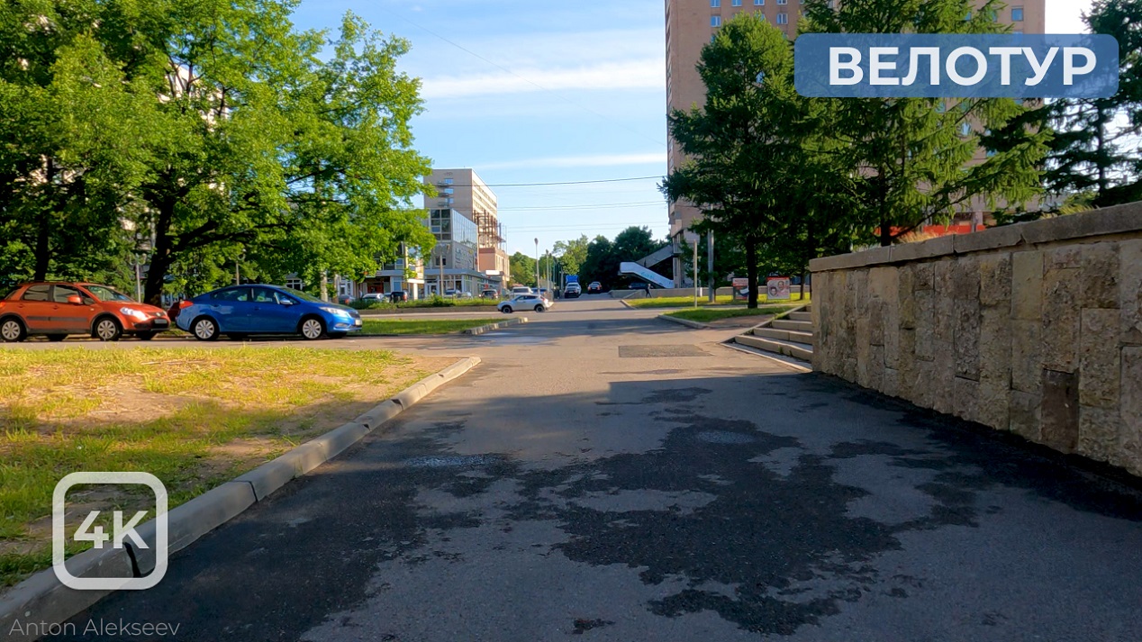 Велопрогулка. Кушелевка. Санкт-Петербург