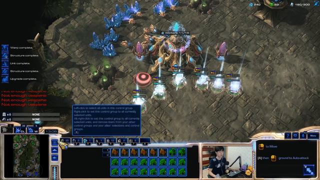 Blink Dark Templar on Test map l StarCraft 2: Legacy of the Void Ladder l Crank смотреть онлайн