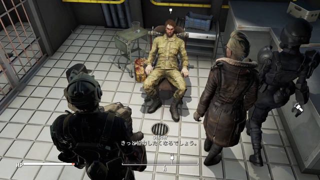 囚人を手荒く扱うとかどうなの。やっと制服が支給される。America Rising 2 - Legacy of the Enclave（その11）【Fallout4のMODで遊ぶ（ネタバレ）】 смотреть онлайн