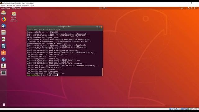 13. Rescatar Grub con BootRepair (3ª opción) смотреть онлайн