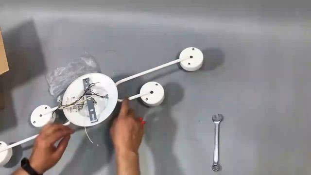 Распаковка и сборка потолочной светодиодной люстры ПЕТРАСВЕТ S2396-5. 7 лет гарантии.