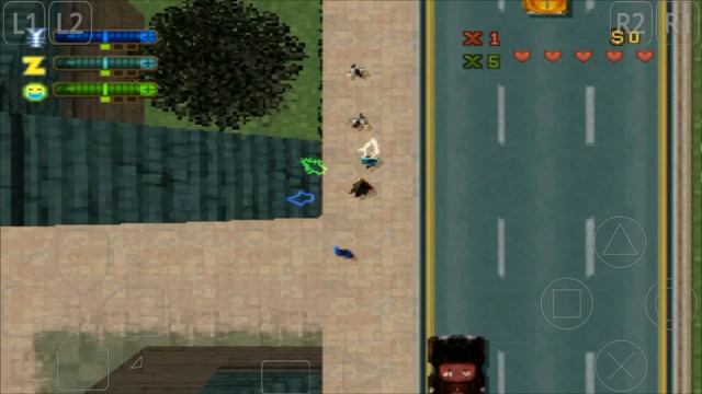 Grand Theft Auto 2 (GTA 2) PS1 on Android [ePSXe Emulator] смотреть онлайн
