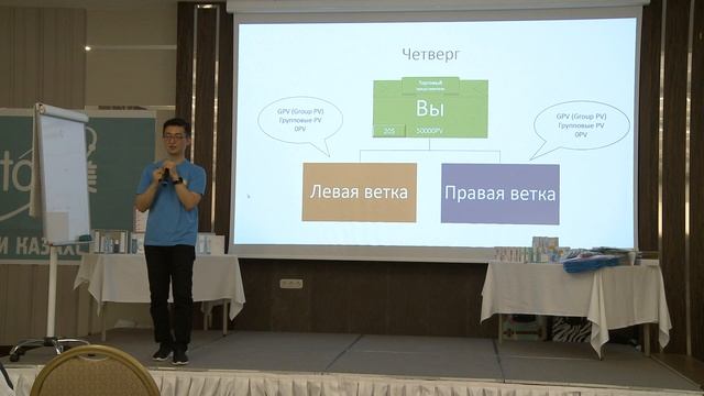 Атомный Семинар 05 Астана Маркетинг план Бинарный шаг, уровни Дистрибьюторства смотреть онлайн
