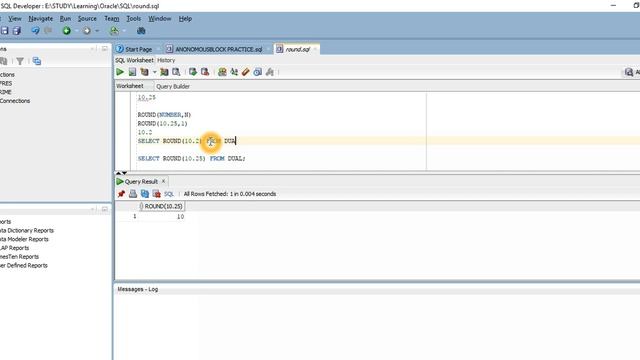 ROUND Function in SQL смотреть онлайн