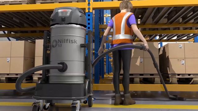 Решения Nilfisk для уборки склада смотреть онлайн
