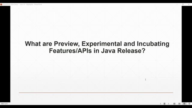 Java 19 Highlights and What are Preview, Experimental, and Incubating Features - Devsena Mishra смотреть онлайн