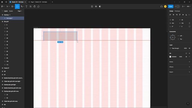 Figma - 07 - Diseño 101 - Grid 8pts - [Parte 4/4] смотреть онлайн