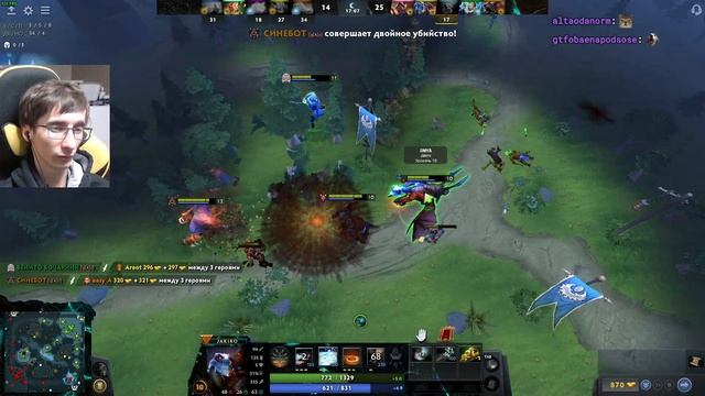 Dota 2 ММ Баратрум. Дисперсер, Мейдж Слэйер, БКБ, Мидас смотреть онлайн
